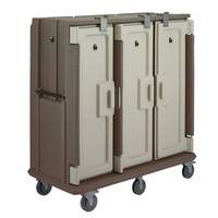 Cambro 3 Compartment Tall Granite Sand Meal Delivery Cart - MDC1418T30194 
