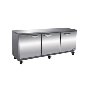 Ikon 72" Three-Section Undercounter Freezer - 18 cu. ft. - IUC72F