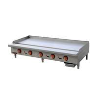 Sierra 60" Countertop Thermostatic Gas Griddle w/ 3/4" Thick Plate - SRTG-60