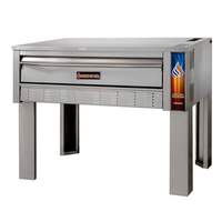 Sierra 60in Single Deck Natural Gas Pizza Oven with FibraMent Stone - SRPO-60G 