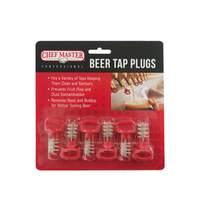 ChefMaster Beer Tap Plugs with Nylon Bristles - 6 Per Pack - 90216 