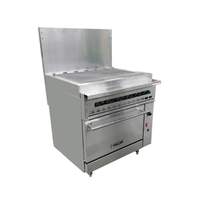 Vulcan Endurance 36in LP Gas Charbroiler Range with Convection Oven - 36C-36CBP 