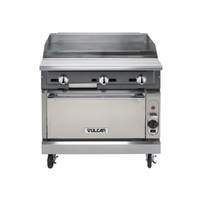 Vulcan V Series 36" Heavy Duty 3/4" Thermostatic Griddle Range - VGMT36B