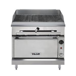 Vulcan 36in Heavy Duty Gas Charbroiler Range with Standard Oven Base - VTC36S 