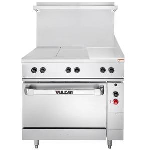 Vulcan Endurance 48" Electric Restaurant Range w/ 4 Hot Tops - EV48S-4HT240