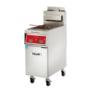 Vulcan PowerFry5 High Efficiency 65lb Gas Fryer with Filtration - 1VK65cuft 