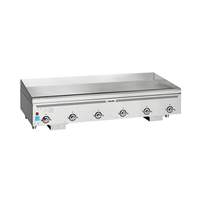 Vulcan 72" Heavy Duty Countertop Gas Thermostic Griddle w/ 1" Plate - VCCG72-IR