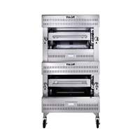 Vulcan V-Series Heavy Duty Double Stack Gas Infrared Broiler - VBI2