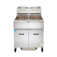 Vulcan PowerFry3 High Efficiency (2) Vat 90lb Gas Fryer Battery - 2TR85cuft 