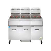 Vulcan PowerFry3 High Efficiency 50lb (3) Vat Fryer Battery - 3TR45AF 