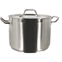 Thunder Group 24qt Stainless Steel Induction Ready Stock Pot - SLSPS4024 