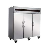 IKON 72cu Self-Contained Three-Section Reach-In Freezer - IT82F DV 