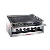 Magikitch'n 24in Low Profile Countertop Radiant Gas Charbroiler - APM-RMB-624CR 