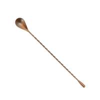 Winco After 5 Antique Copper Finish 12in Bar Spoon - BABS-12AC 