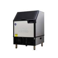 IceTro 202lb Half Cube Air Cooled Undercounter Ice Machine - IU-0220-AH 