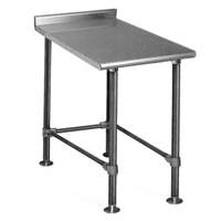 Eagle Group Deluxe 12 x 24 Stainless Steel Filler Work Table with 1Â½ Riser - UT2412STEB 
