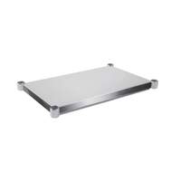 John Boos 84" x 30" Stainless Steel Work Table Undershelf - ESSK8-3084