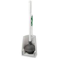 Libman Commercial 24" Plunger and Toilet Brush 3 Piece Combo Set with Caddy - 1024