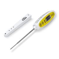 CDN Thin Tip Waterproof Pocket Thermometer 180° Rotating Display - DTTW572
