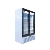 Beverage Air Marketeer™ 39.03cu ft White 2 Door Refrigerated Merchandiser - MT49-1-SDW