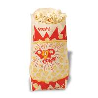Winco 1 oz Paper Popcorn Bag - 1000 Bags Per Pack - 41001