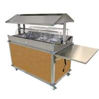 Cadco MobileServÂ® Deluxe 2 Sided Grab & Go Merchandising Cart - CBC-GG-4-L* 