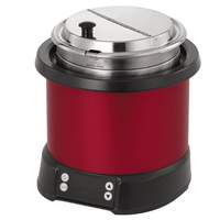Vollrath Mirage Series 7 Qt. Red Induction Rethermalizer & Warmer - 7470140