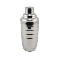 Winco 24 oz 3-Piece Stainless Steel Beehive Cocktail Shaker Set - BS-3B
