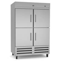 Kelvinator 49cuft Reach-In Refrigerator with (4) Half-Size Solid Doors - KCHRI54R4HDR 