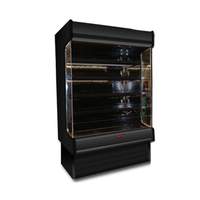 Howard McCray 39in Dairy Open Merchandiser with Black Exterior & Interior - SC-OD35E-3-B-LED-LC 