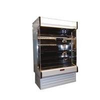 Howard McCray 39in Dairy Open Merchandiser with Stainless Exterior & Interior - SC-OD35E-3-S-LED-LC 