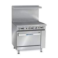 Imperial Pro Series 36" Griddle Top Gas Range w/ Convection Oven - IR-G36-C