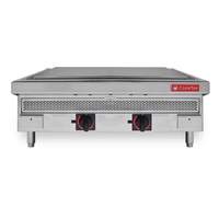 CookTek 36" Induction Plancha With Half Grooved Chrome Griddle Plate - 680201