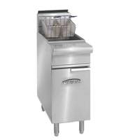 Imperial Pro Series 75lb Open Pot Gas Fryer with Snap Action Thermostat - IRF-75-OP 