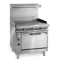 Imperial Spec Series Heavy Duty 36"W Gas Range with 1in Thick Griddle - IHR-G36-C 