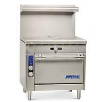 Imperial Spec Series 36" French Top w/ Ring & Cover Gas Range - IHR-1FT-C