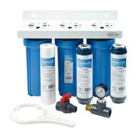 Krowne Metal Hydrosift Triple Filter Assembly Water Filter Kit - KR-HS3-KIT 