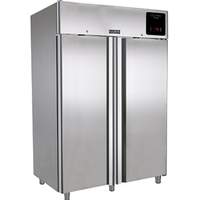 U-Line Commercial 49 cu ft (2) Solid Doors Self-Contained Reach-In Freezer - UCFZ553-SS71A