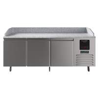 U-Line Commercial 88in W Commercial Refrigerated Pizza Prep Table - UCPP488-SS61A 