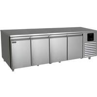 U-Line Commercial 96" Commercial (4)Section Reach-In Undercounter Refrigerator - UCRE588-SS61A