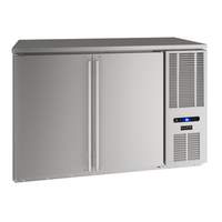 U-Line Commercial 52" Wifi Ready 2 Door Back Bar Cooler w/ LED Lighting - UCBR552-SS01A