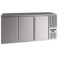 U-Line Commercial 72in Wifi Ready Back Bar Cooler with LED Lighting - UCBR572-SS01A 