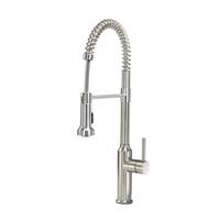 Krowne Metal Deck Mounted Single Handle Kitchen Faucet with Satin Finish - 19-401S 