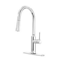 Krowne Metal Deck Mounted Single Handle Kitchen Faucet with Chrome Finish - 19-400C 
