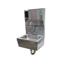 Advance Tabco 14" W Wall Mount Hand Sink w/ Soap & Towel Dispenser - 7-PS-85