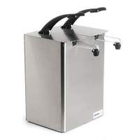 Nemco 10in Countertop Double Product Pump Style Condiment Dispenser - 10962 
