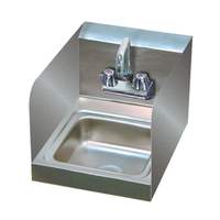 Advance Tabco Hand Sink 9inx9inx5in with Faucet and Splash Guards - 7-PS-23-EC-SP-X 