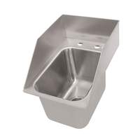 BK Resources 10in x 14in x 10in Deep Drawn 1 Compartment Drop-In Hand Sink - DDI-10141024S 