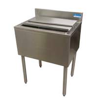 BK Resources 36in x 18in Underbar Ice Bin with 10-Circuit Aluminum Cold Plate - UB4-18-IBCP36-10 