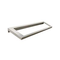 BK Resources 36in x 8in x 2in Wall Mount Angled Ingredient Shelf - IGS-836 